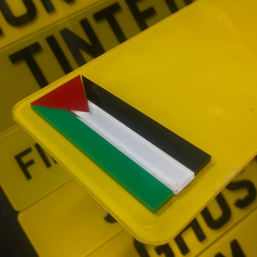 Number Plate Flags