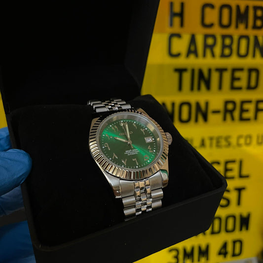 Arabic Dial Seiko Mod - Green Dial (The Riddler)